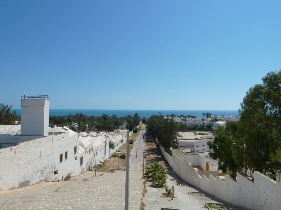 Blick über Anlage Richtung Trand Hotel Sangho Club Zarzis