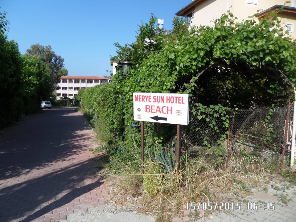 Weg zum Meer Merve Sun Hotel & Spa