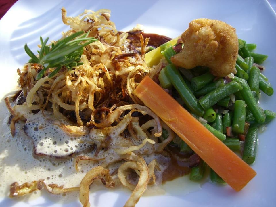 Der super leckere Zwiebelrostbraten Hotel Adler