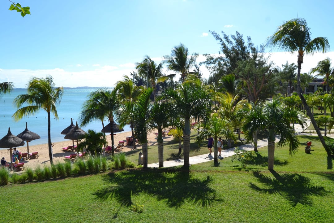 Ausblick aus unserem Zimmer  LUX* Grand Gaube Resort & Villas