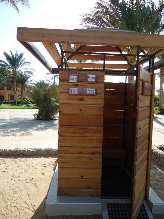 Super angenehme Temperatur... Steigenberger Makadi Hotel - Adults only
