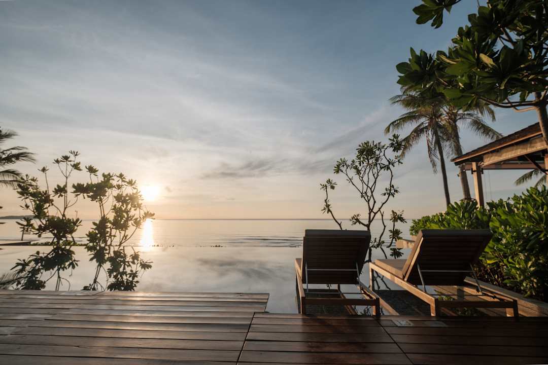 Pool Banana Fan Sea Resort