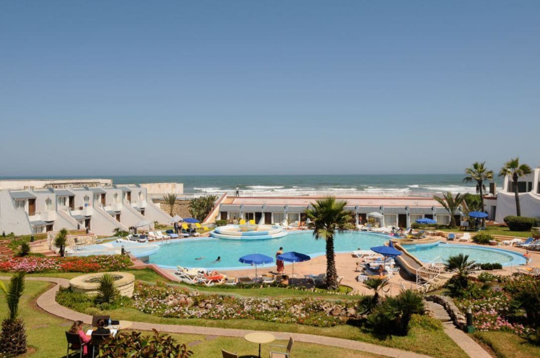 Vue piscine Riad Salam Hotel à Casablanca Hotel Casablanca Le Lido Thalasso & Spa