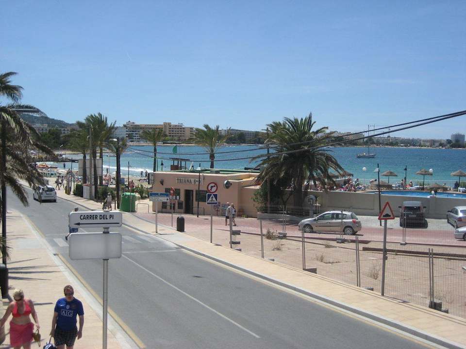 Laute Uferstraße Hotel Osiris