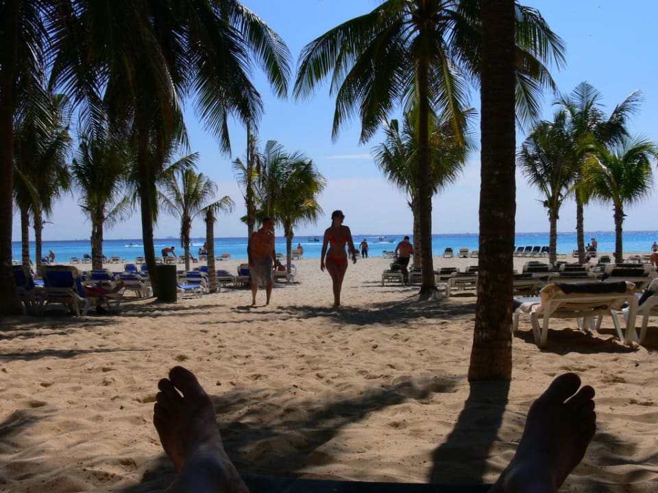 Blick zum Meer Hotel Riu Tequila