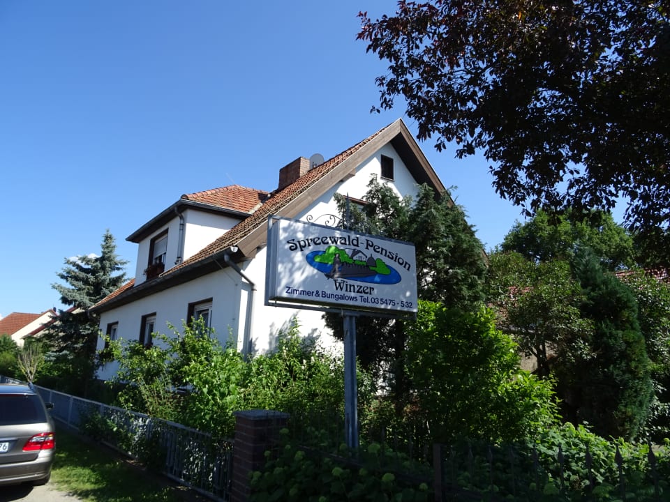 Außenansicht Spreewaldpension Winzer in Straupitz