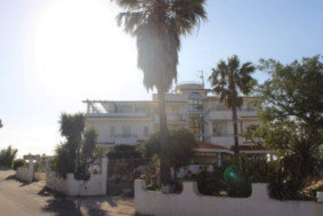 Blick auf das Hotel Eolo Hotel