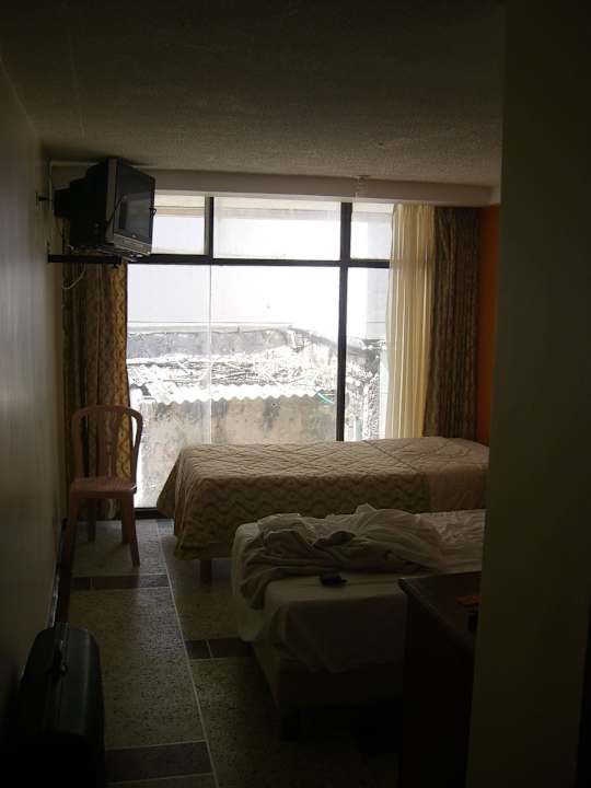 Zimmer mit schlechtem Ausblick Hotel Portobelo Convention Center