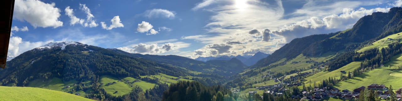 Ausblick Bergwald-Appartements -Alpbach