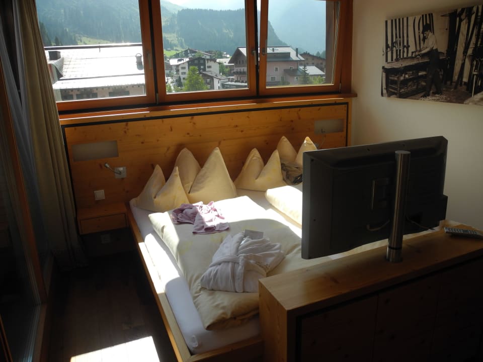 Schlafzimmer mit schöner Aussicht Pfefferkorn's Hotel