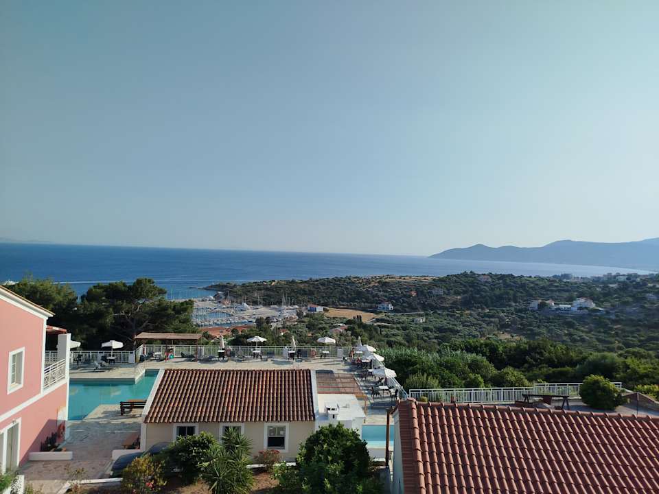 Ausblick Mykali Hotel