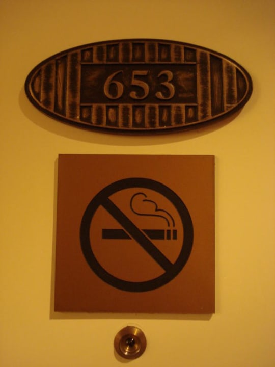 Beschriftung Zimmer  Sheraton Warsaw Hotel