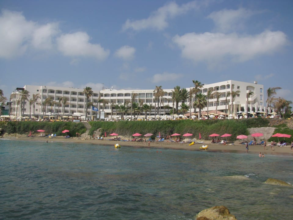 Blick vom Meer Alexander The Great Beach Hotel