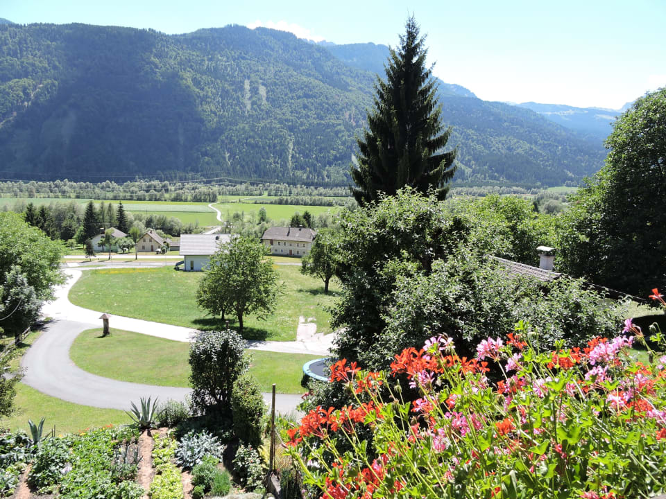 Ausblick Hafnerhof bei Nassfeld