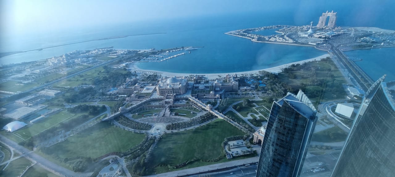 Ausblick Conrad Abu Dhabi Etihad Towers