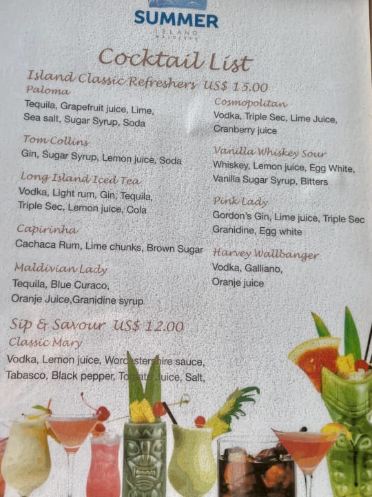 Sonstiges Summer Island Maldives