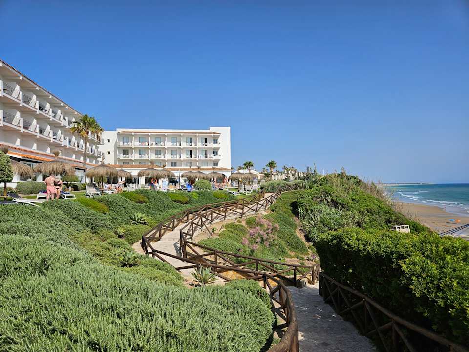 Gartenanlage Hipotels Flamenco Conil