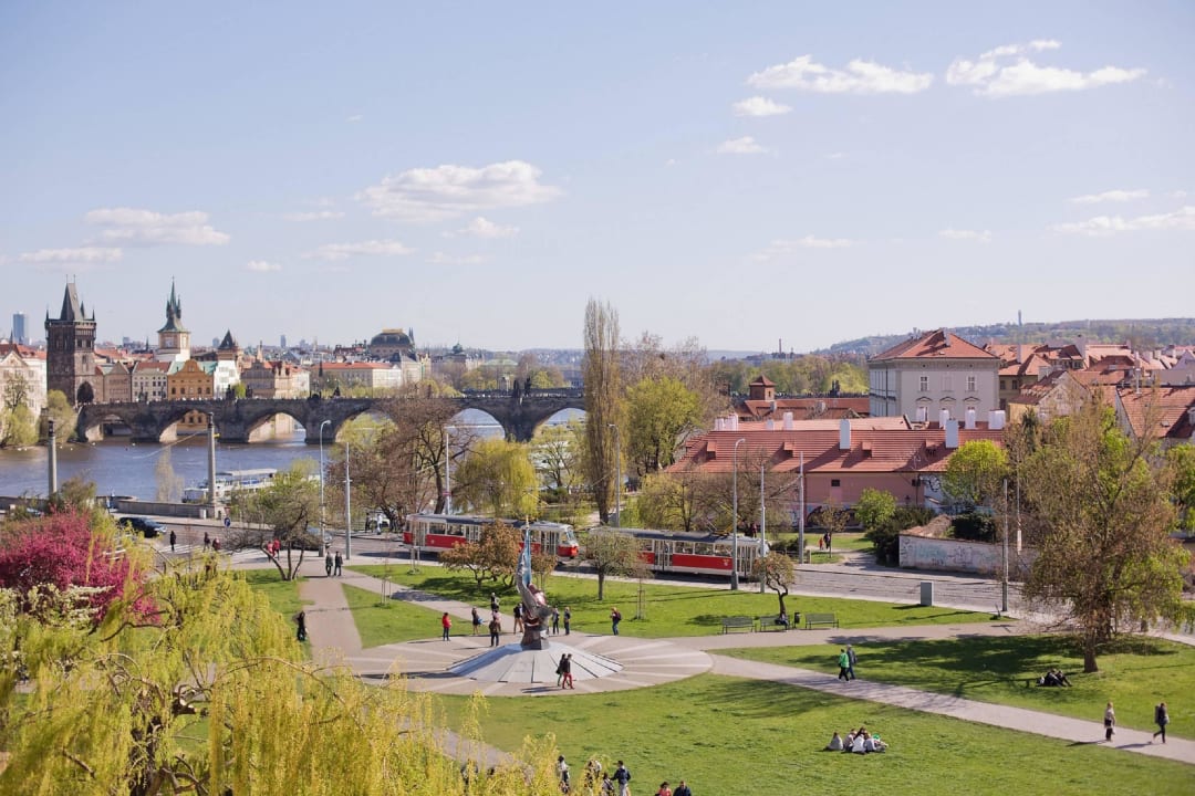Executive suite Charles Bridge view  Hotel Klarov
