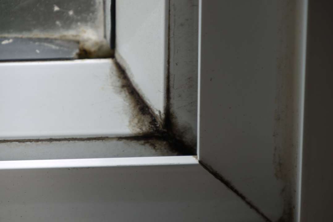 Dirt on window Hotel Thaison Palace