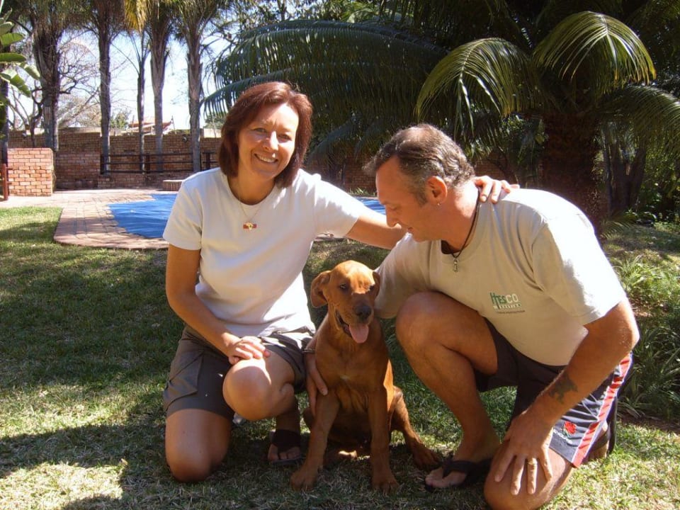 The owners Dreamfields Guesthouse