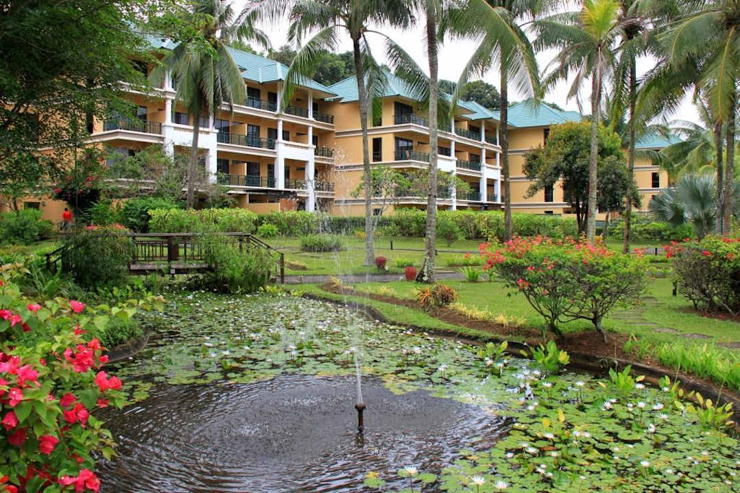 Wohnanlage Außenansicht Hotel Angsana Bintan