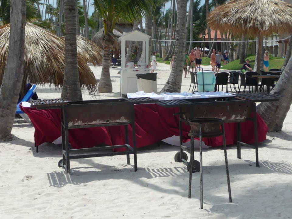 Vorbereitung zur Grillparty Jewel Palm Beach