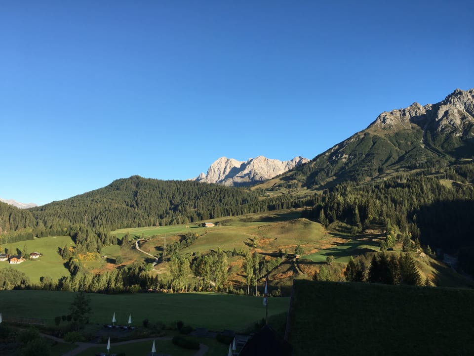 Ausblick Übergossene Alm Resort