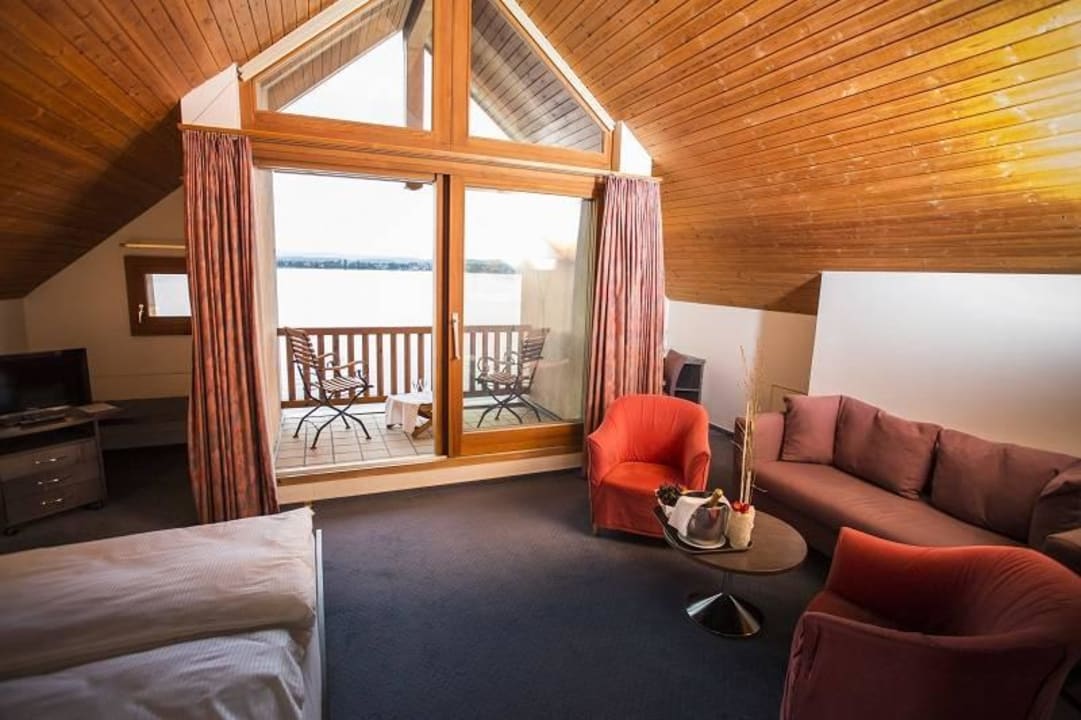Giebelzimmer mit Seesicht Seehotel Schiff