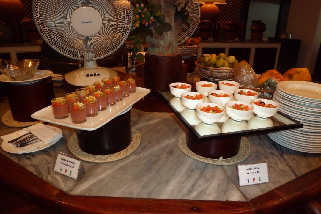 Ayurveda-Dessertbuffet Hotel Lanka Princess Ayurveda