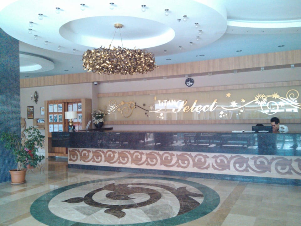 Empfang Solivia Hotel