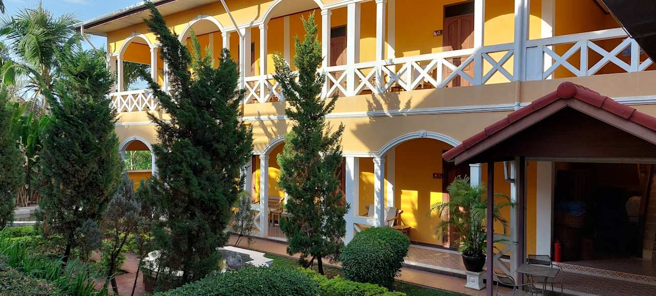 Außenansicht Le Jardin Hotel