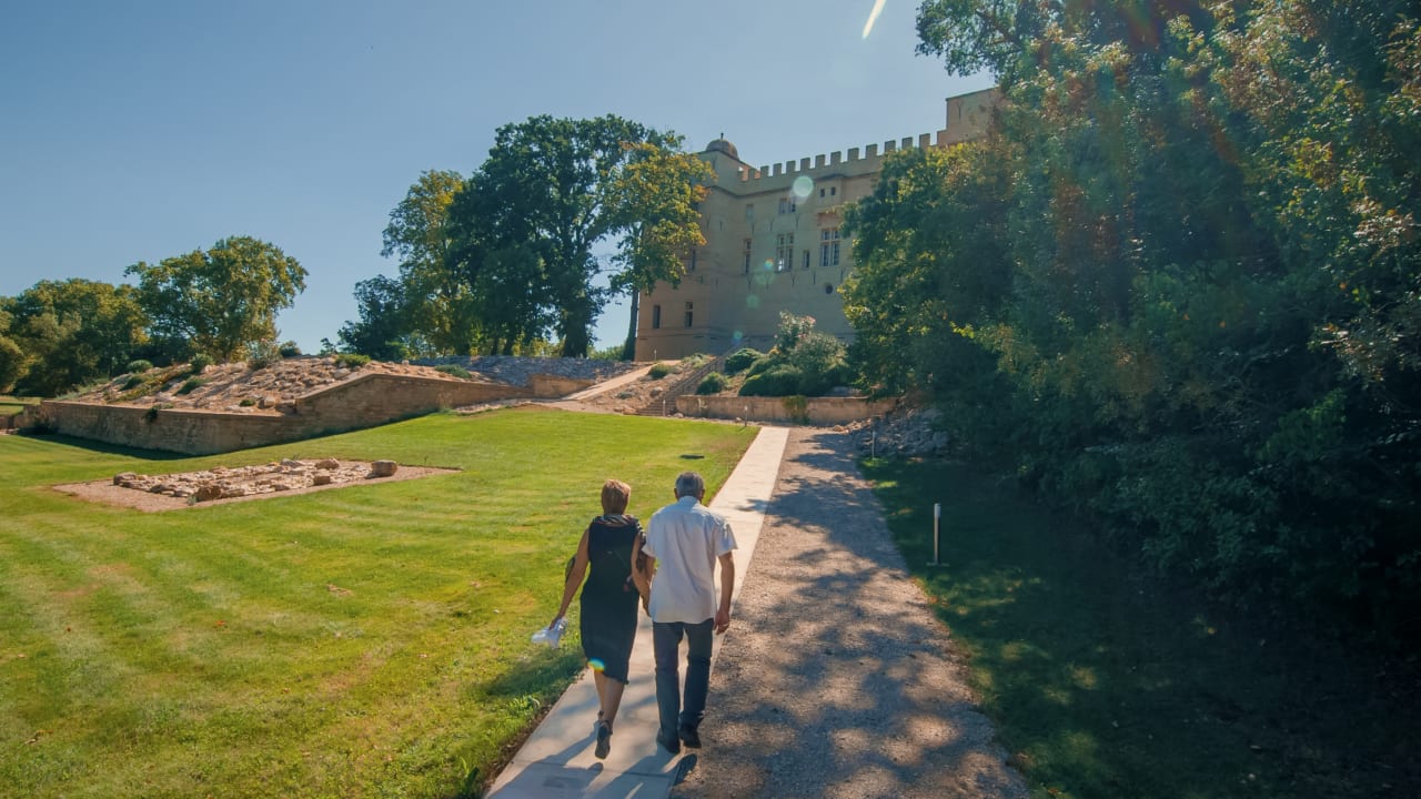 Gartenanlage Château de Pondres