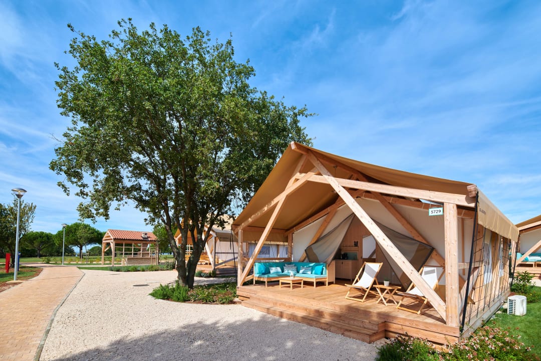 Außenansicht Camping Park Umag Glamping