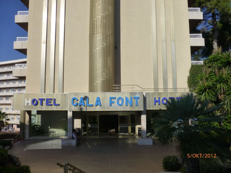 Eingangsbereich Hotel Cala Font