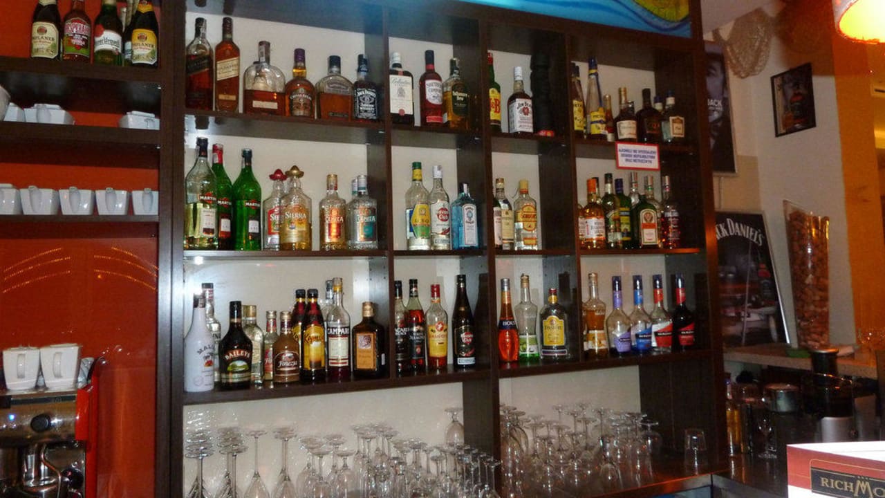 Bar im Restaurant Villa del Mar