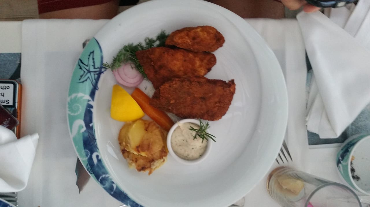 Im "Atlantis" (A la carte Fischrestaurant) Club Grand Side
