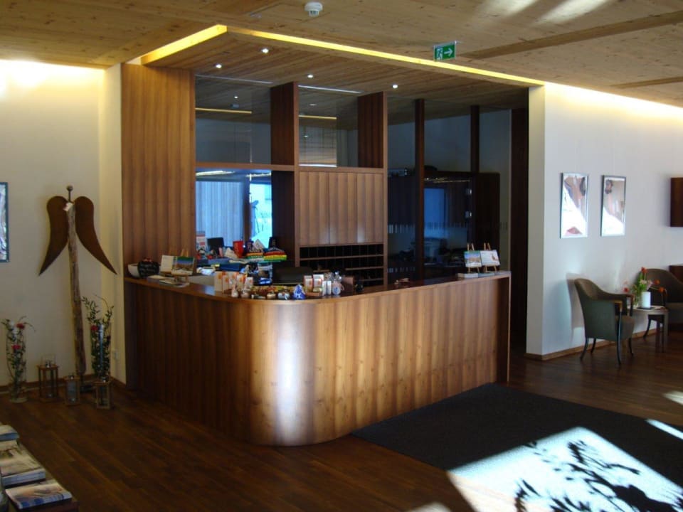 Rezeption  Traube Braz Alpen.Spa.Golf.Hotel