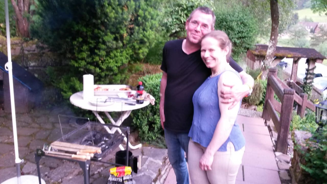 Chefin Anja und ihr Mann Wirtshaus Poppeltal