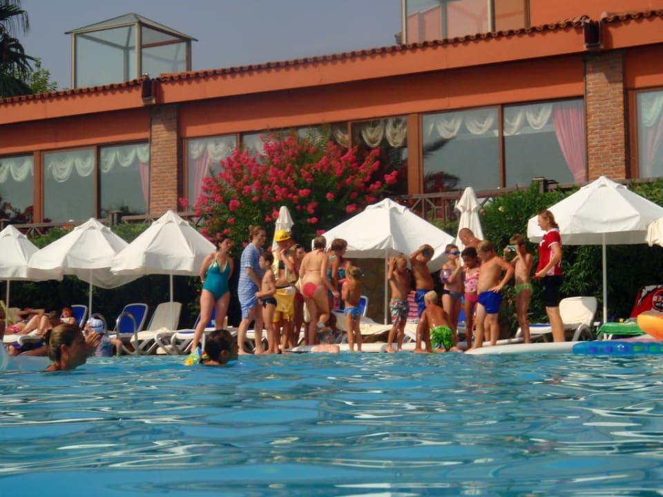 Zabawy dla dzieci w basenie Alba Resort Hotel