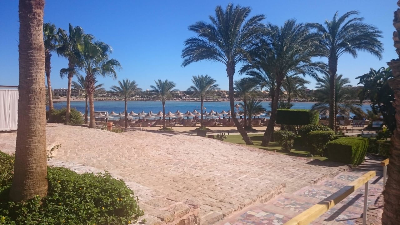 Weg zum Strand Steigenberger Coraya Beach - Adults only