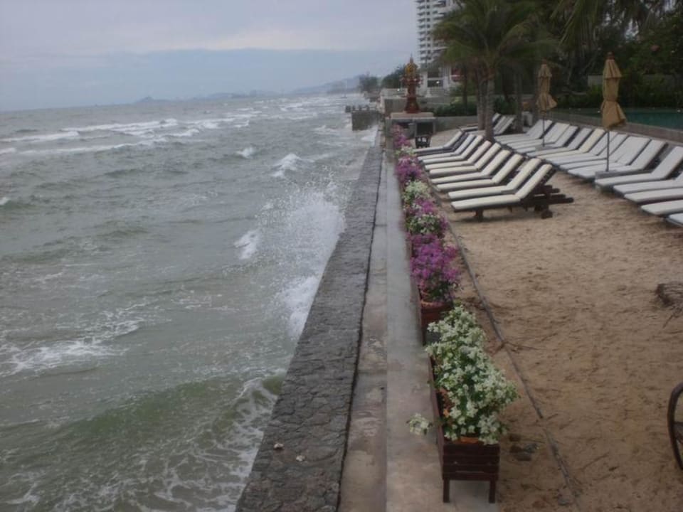 Strand bei Flut Hotel Haven Resort