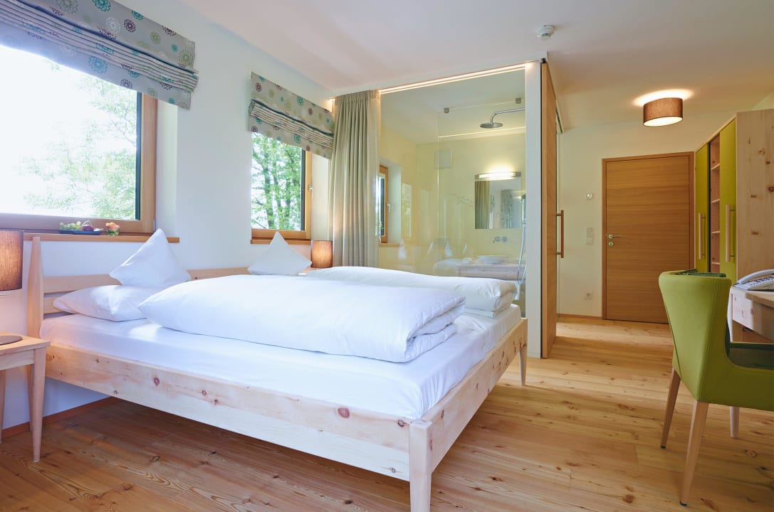 Unsere neuen Doppelzimmer »Zirbe« Hotel Zur Schanz