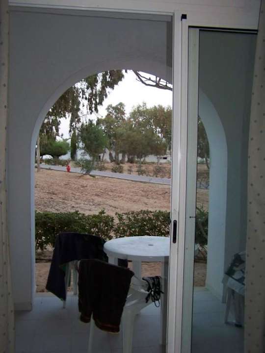 Blick aus dem Zimmer (Terrasse) Hotel El Mouradi Djerba Menzel