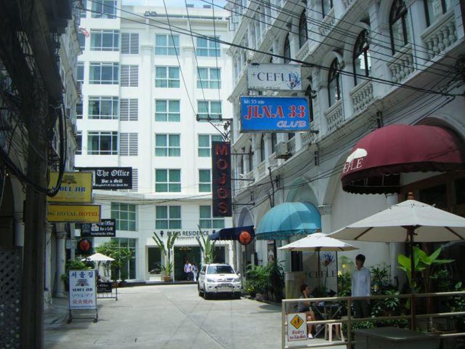 Aussenansicht Hotel Bless Residence Bangkok