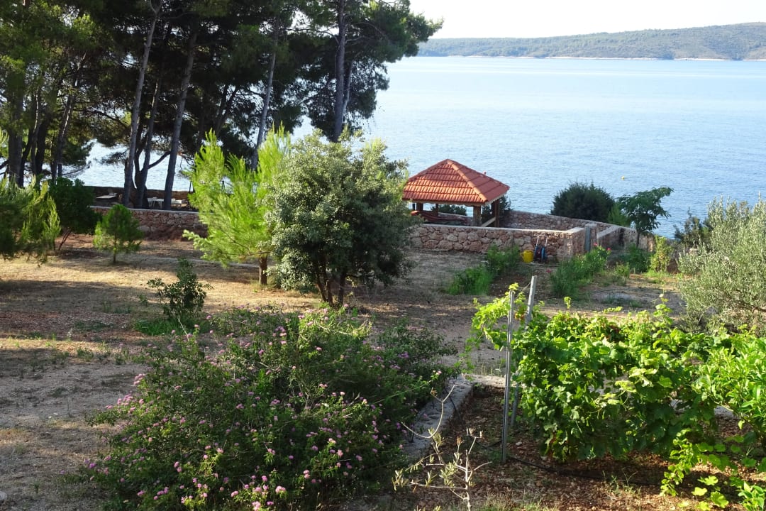 Ausblick Richtung Privatstrand Nautilus-Bay