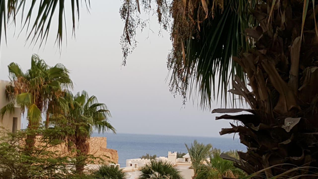 Aussicht vom Balkon Sharm Plaza