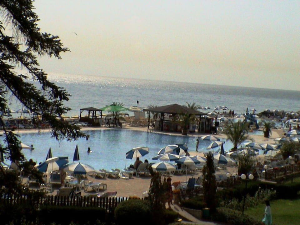 Blick vom Zimmer zum Strand HVD Riviera Beach