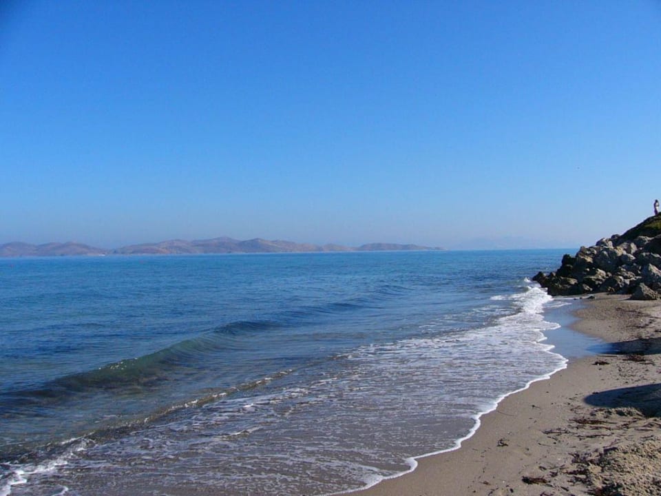 Blick Richtung Pserimos... Neptune Luxury Resort