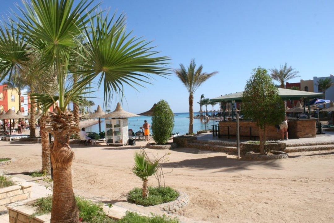 Ausblick von unserem Zimmer Arabia Azur Resort
