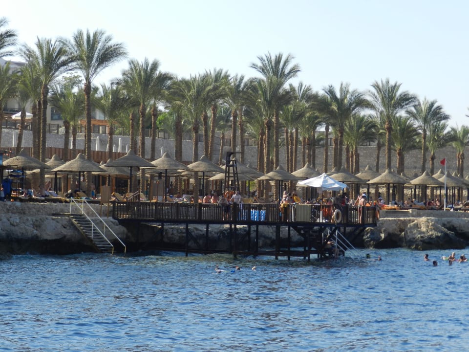 Blick vom einen Meerzugang zum Anderen The Grand Hotel Sharm El Sheikh